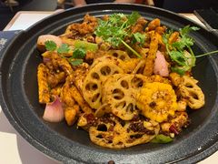 干锅牛蛙-渝蛙馆(新百店)