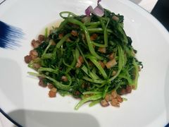 碎油渣鸡毛菜-北平楼·烤鸭·北京菜(牡丹园店)