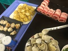 餐具摆设-拾下卜卜贝•海鲜火锅