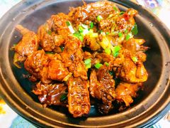 友谊干锅鸡-九华山友谊土菜馆 小资餐厅