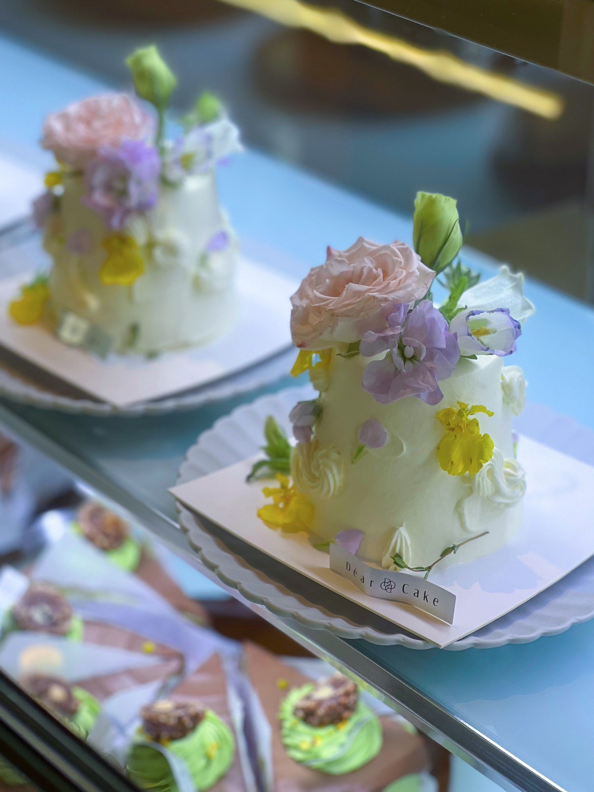 终于找到这款鲜花蛋糕,就在成都花园甜品店里