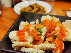 茄虾锅巴-奎元馆.百年奎元.非遗传承(西湖边的解放路店)