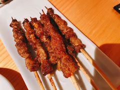 烤羊肉串-蚝翅·海鲜粥·烧烤·宁夏滩羊季(玉米楼店)