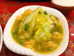 鲜虾扒白菜-玉华台饭庄(裕中西里小区店)