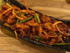 麻辣鱿鱼-冰川延边料理·炭烤串(原小木屋店)