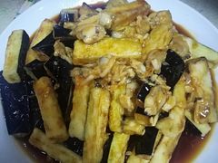 蛤蜊肉拌茄子-华春餐馆(鱼山路店)