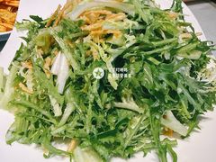 苦菊拌馓子-一块豆腐(英雄山总店)