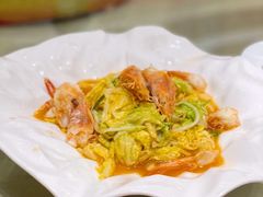 大虾炒白菜-蓝港海鲜厨房(闽江路店)