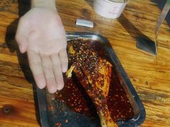 烤巴掌耗儿鱼-袁师傅烤肉(弹子石店)