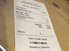 账单-大象咖啡馆