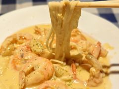 伊面奶油虾-阿妹小海鲜(下角店)