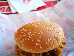 香辣鸡腿堡-华莱士·全鸡汉堡(枣园店)