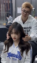 -米可造型烫发染发