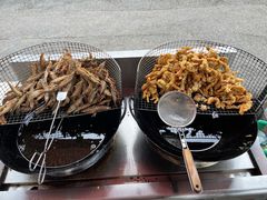 炸小鱼-黄利砖万峰林布依特色酸笋牛肉馆