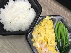 韭黄虾仁滑蛋饭-大树餐厅(红旗街万达店)