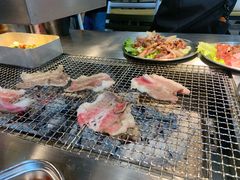蒜蓉娃娃菜-大丘街路边烤牛肉