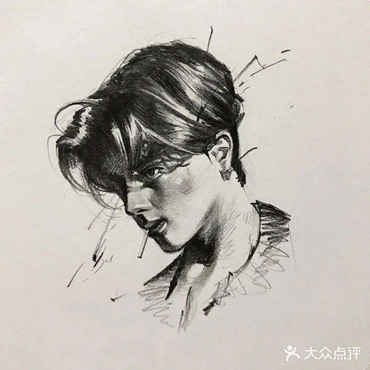夸张的笔触、生动的色彩