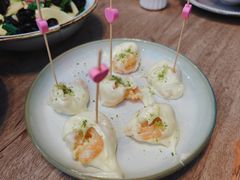 芥味金丝虾球-漫渡庄绿岛花园•隐世庭园菜(滨湖店)