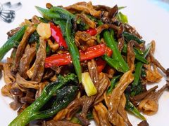 鸡油炒鹿茸菌-金山记靓鸡专门店·中山菜