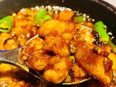 石锅杭椒牛蛙-桂满陇-西湖船宴(西单大悦城店)