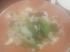 养生秋葵炒山药-苏城小院·园林精致苏州菜(斜塘老街店)