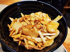 韭芽肉丝炒年糕-慧娟面馆·餐厅(望江路店)