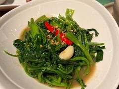 秘制虾酱炒空心菜-帕蓝·暹罗料理(曲阳店)