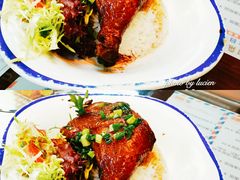葱油阿飞汁鸡腿饭-阿飛冰室(下沙店)