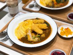 炸虾排咖喱蛋包饭-池奈·咖喱蛋包饭(熙地港店)