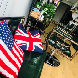 -ONE·男士国潮·美式渐变·理发馆·BARBER SHOP