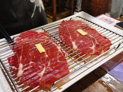 铺天盖地顶级澳牛肉火焰寿司-仙隐小鹿中華の日料(正弘城店)