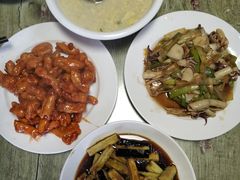 葱炒比管-华春餐馆(鱼山路店)