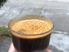 肉桂dirty-喜柿咖啡SeeS coffee