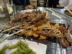 羊肉串-张记烤羊腿(北花园店)