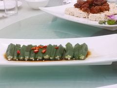 凉拌秋葵-清华大学-观畴园餐厅