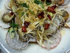 油泼扇贝-来之顺海鲜菜馆·青岛菜·始于1993(栈桥店)