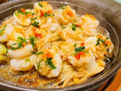 蒜蓉粉丝蒸虾-大鸭梨烤鸭(左家庄店)