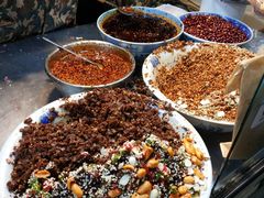 -清真马乐贝腊牛肉蛋黄菜夹馍(马蓉洒金桥店)