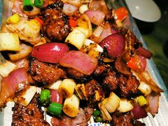 黑椒牛仔骨-绿茶餐厅(昌平悦荟店)