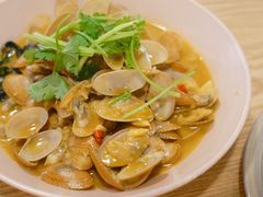 椰汁咖喱炒花甲-禾气食店