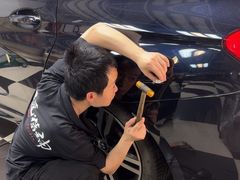 -鲨鱼皮汽车凹陷玻璃修复(静安店)
