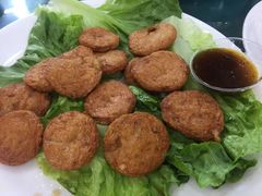 手工墨鱼饼-覃记海鲜美食餐厅