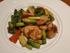 芦笋XO酱炒元贝皇-广州富力君悦大酒店空中花园