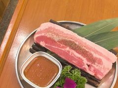 -明洞阿姨·韩式酱蟹烤肉·创意料理(三元桥店)