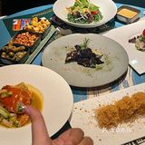 环境超好der很有氛围感 京姜炒三门青蟹