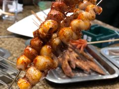 烤鱿鱼嘴-喜悦小串海鲜烧烤大排档(高新万达店)