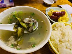 标配酸菜猪杂汤饭-陈记汤饭(水巷口店)