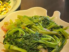 马拉盏炒通菜-大头虾越式风味餐厅(光明广场店)