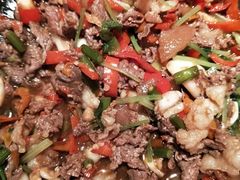 现炒黄牛肉-小隐人家(乐松店)