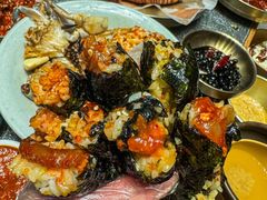 -草家酱蟹炭火烤肉店(珲春南路一店)